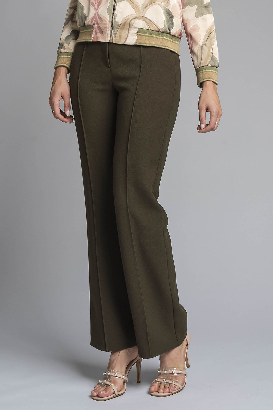 Pantalon De Vestir Corte Recto