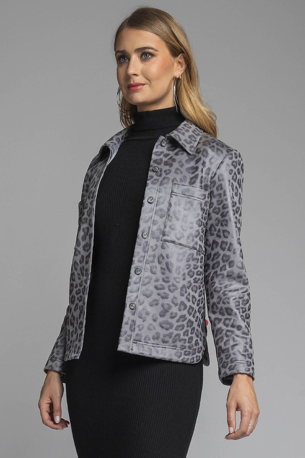 Chamarra Con Estampado De Animal Print