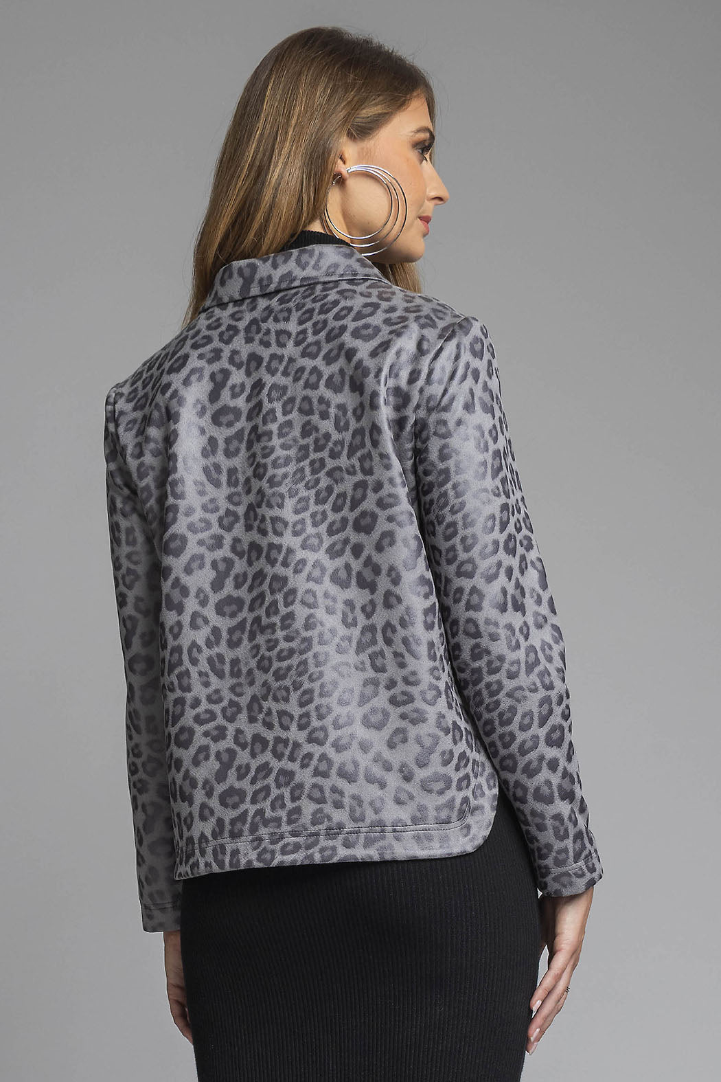 Chamarra Con Estampado De Animal Print