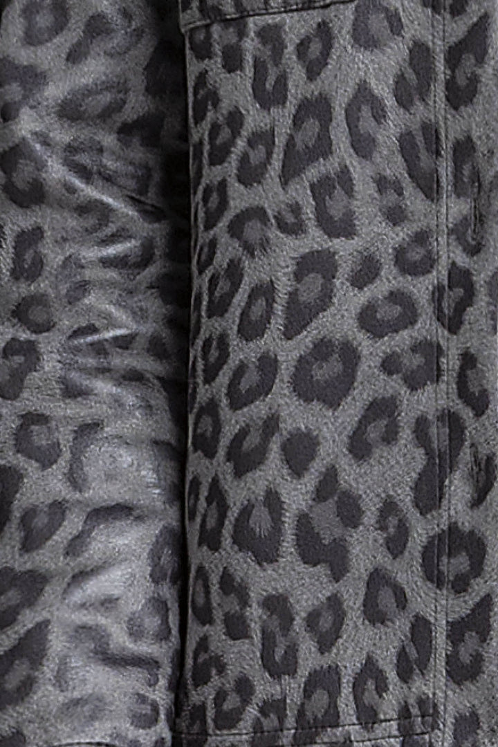 Chamarra Con Estampado De Animal Print
