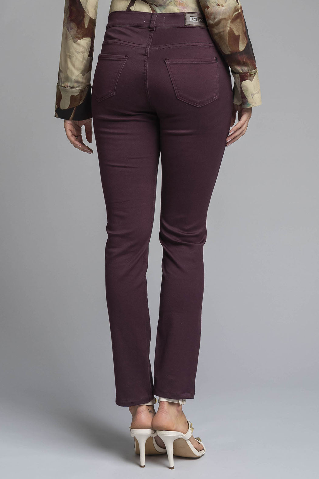 Pantalon De Mezclilla Corte Recto
