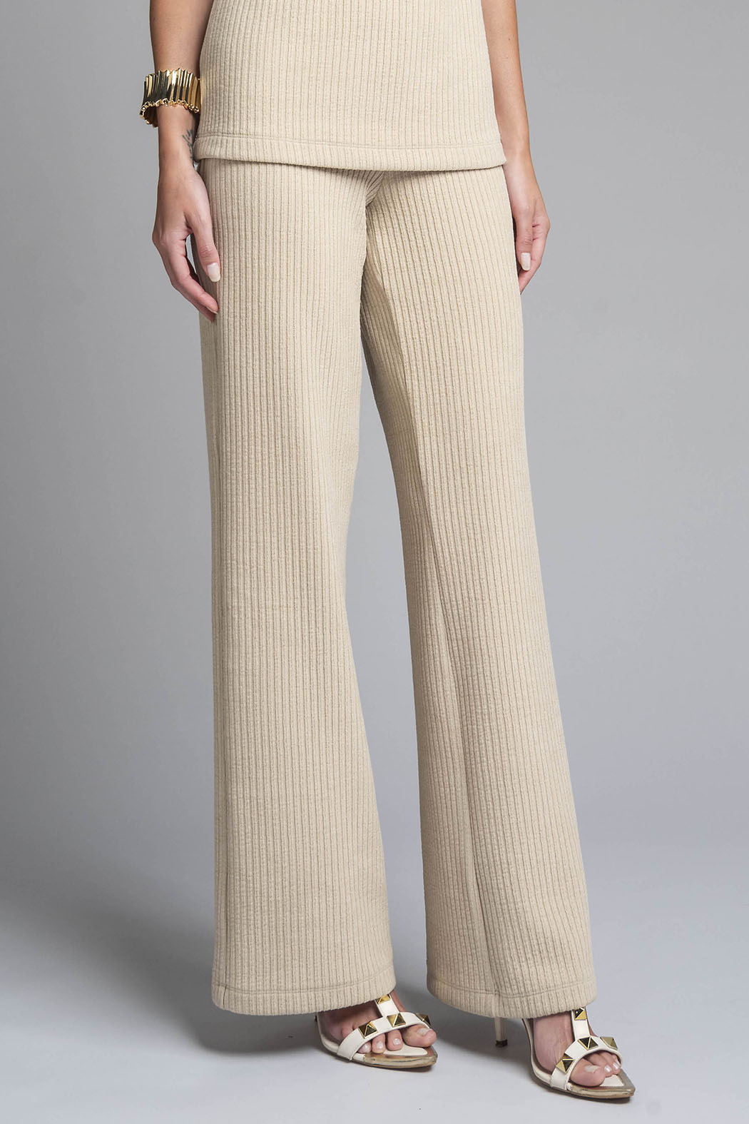 Pantalon Liso Corte Recto