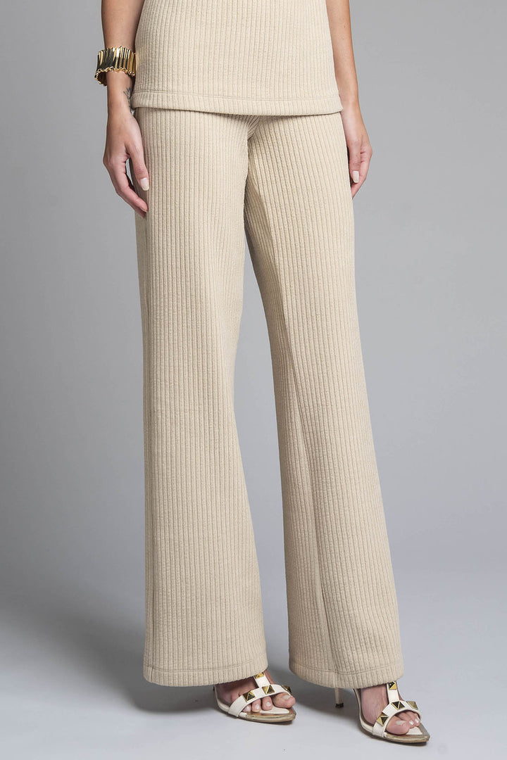 Pantalon Liso Corte Recto