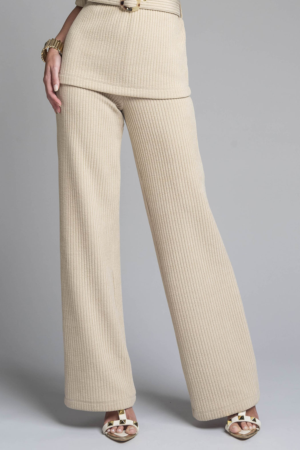 Pantalon Liso Corte Recto