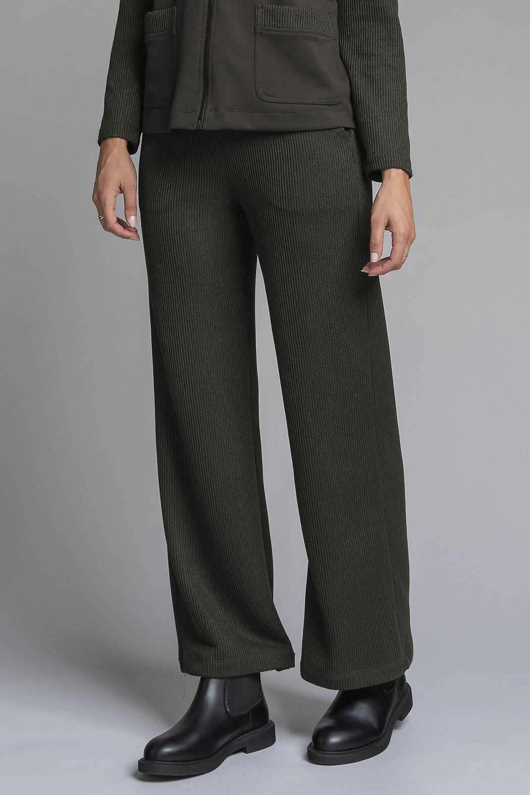 Pantalon Liso Corte Recto