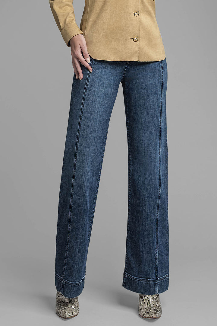 Jeans Liso Corte Recto