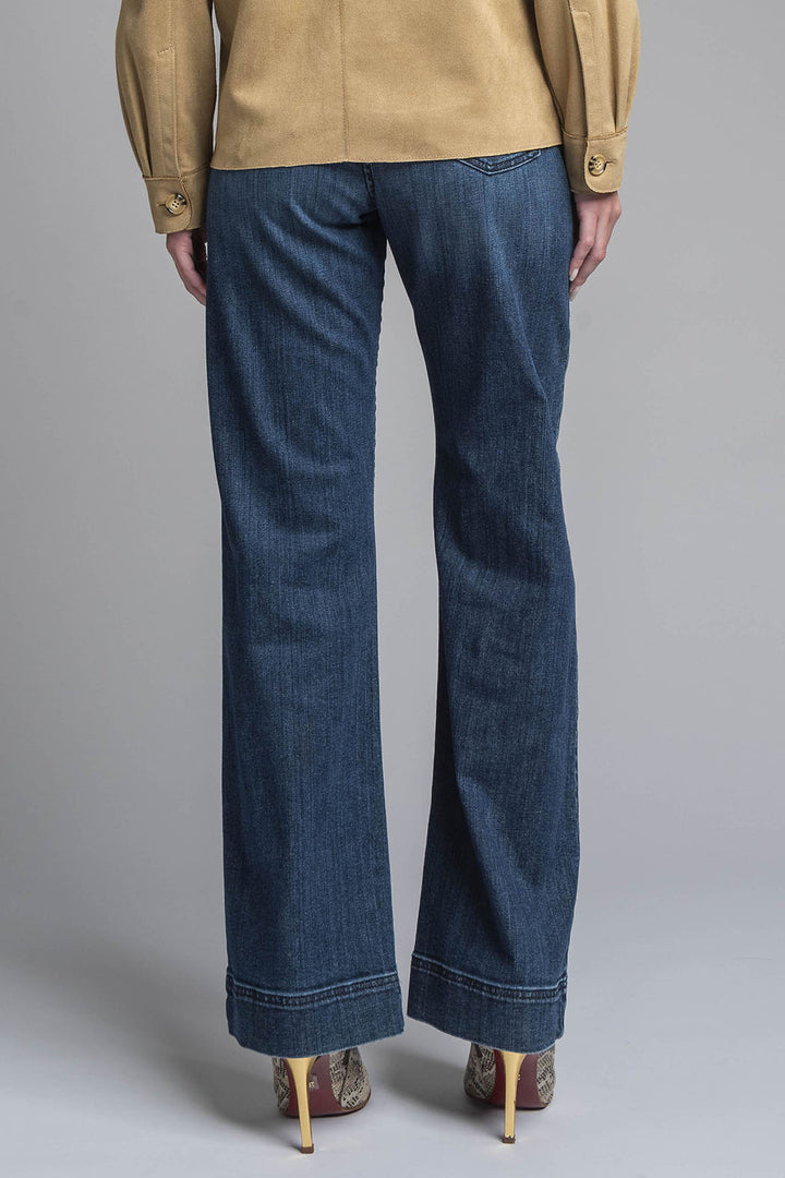 Jeans Liso Corte Recto