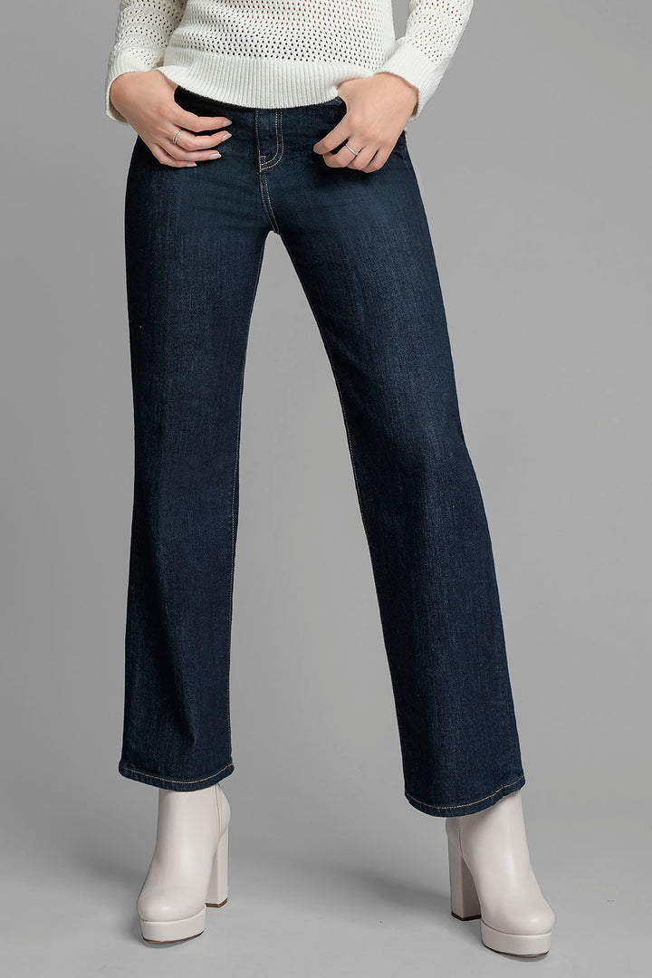 Jeans Liso Corte Recto