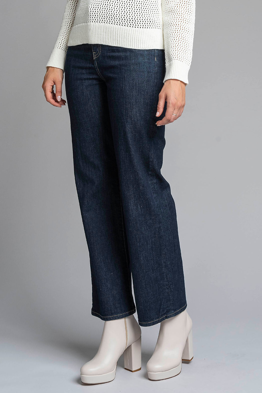 Jeans Liso Corte Recto