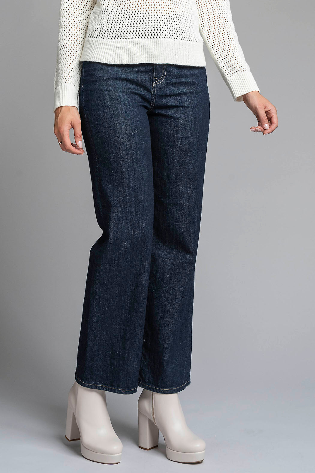 Jeans Liso Corte Recto