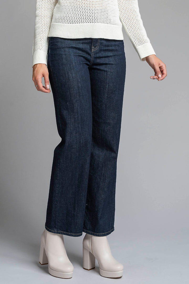 Jeans Liso Corte Recto