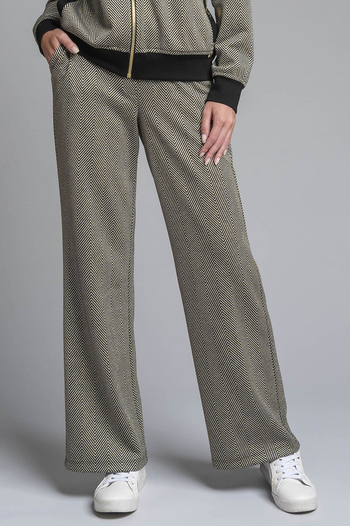 Pants Estampado Con Jareta En Cintura