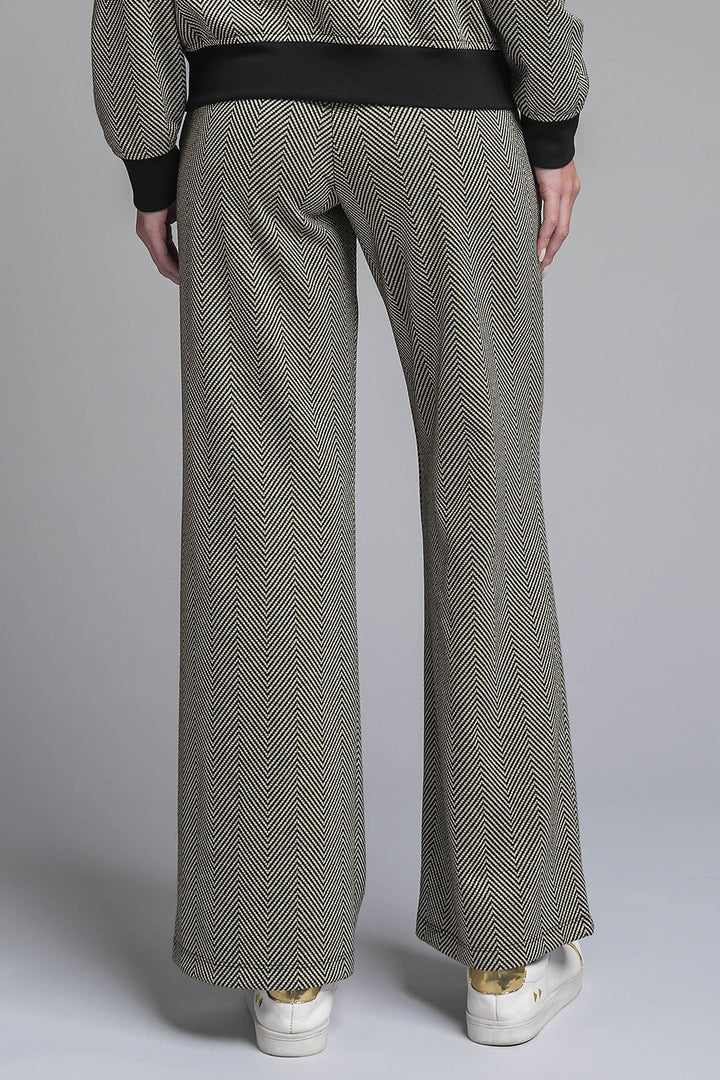 Pants Estampado Con Jareta En Cintura