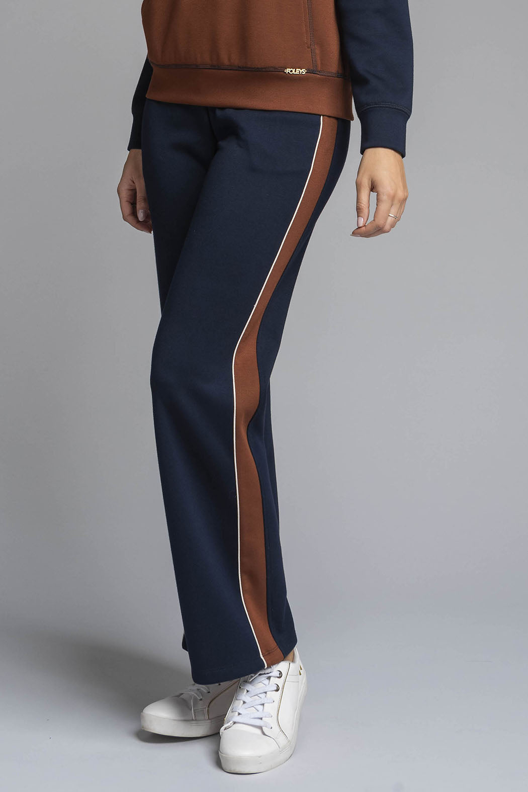 Pants Con Raya En Lateral Y Jareta En Cintura