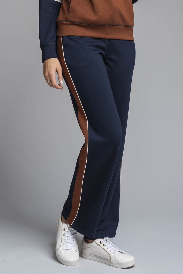 Pants Con Raya En Lateral Y Jareta En Cintura