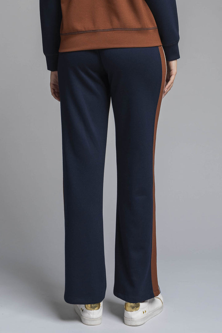 Pants Con Raya En Lateral Y Jareta En Cintura