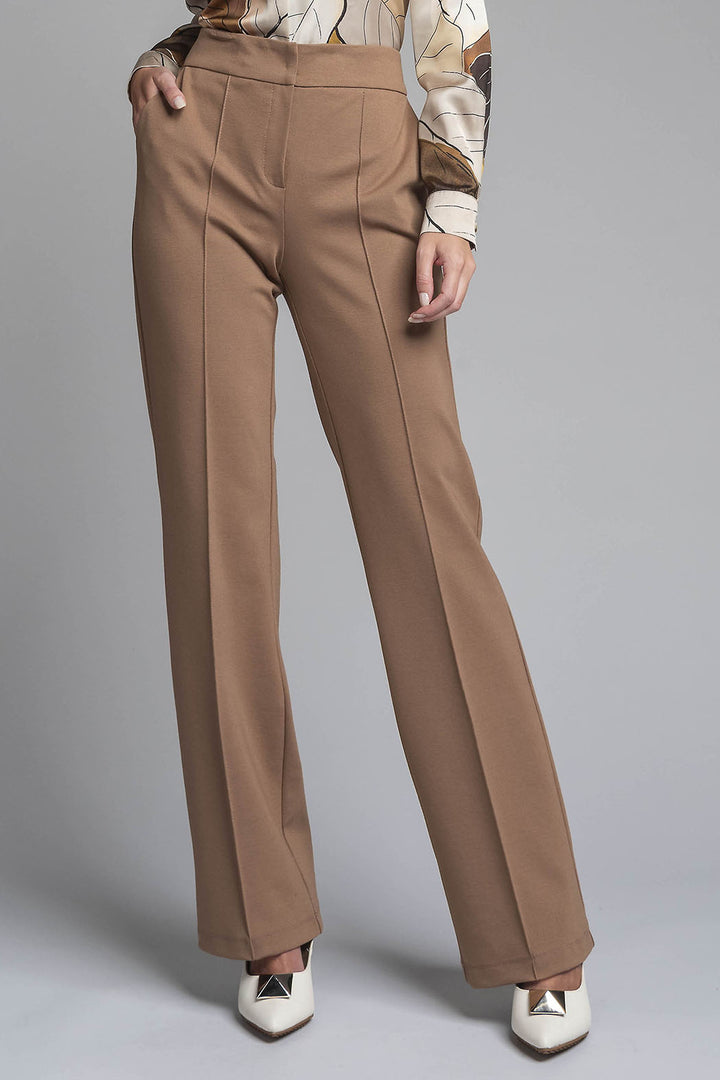 Pantalon Liso Corte Recto