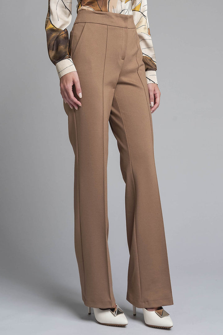 Pantalon Liso Corte Recto