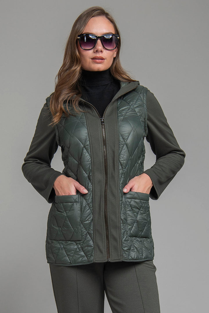 Chamarra Con Mangas De Sueter