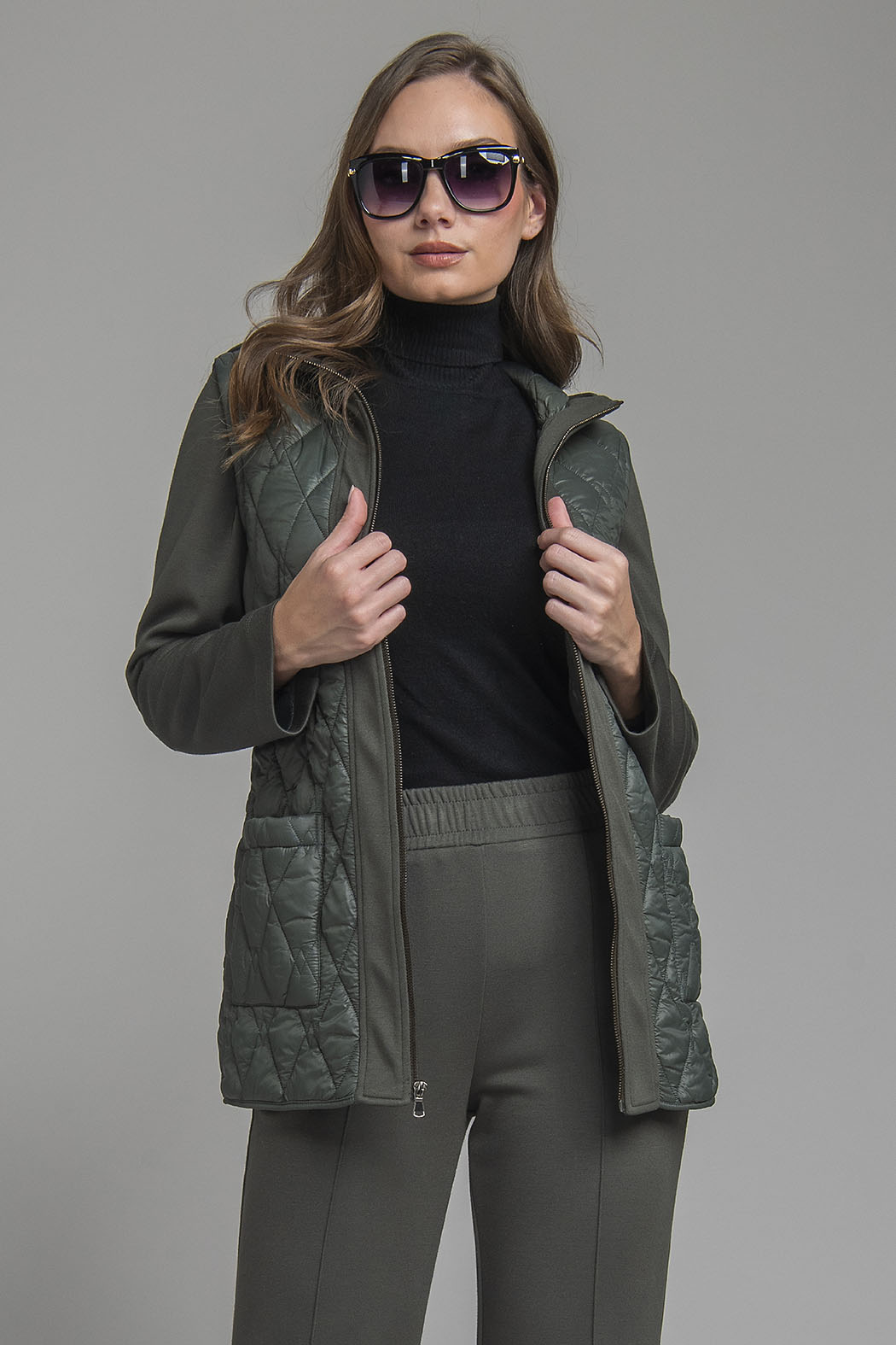 Chamarra Con Mangas De Sueter