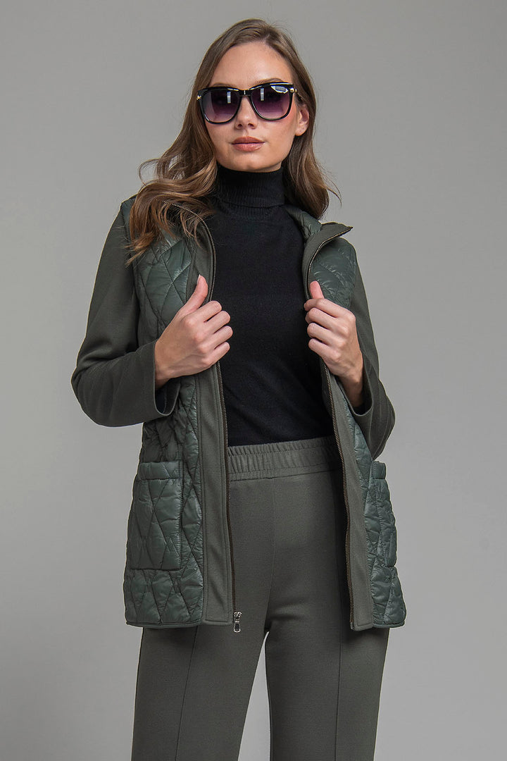 Chamarra Con Mangas De Sueter