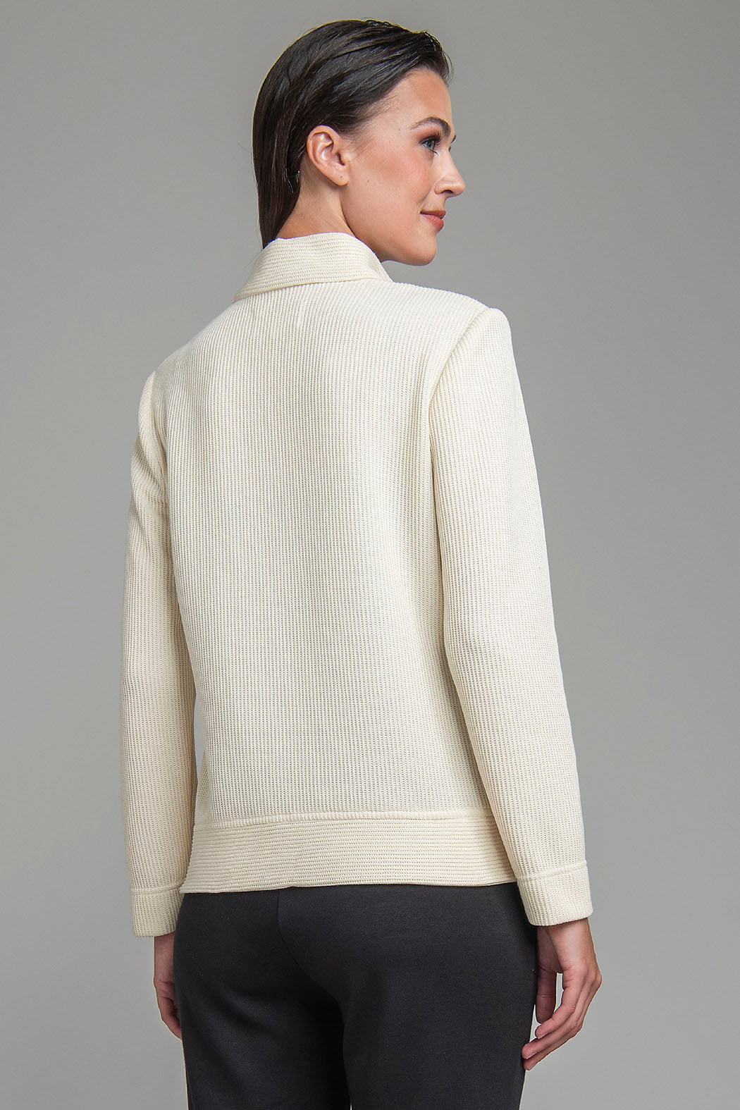 Chamarra Con Brillos Y Cierre