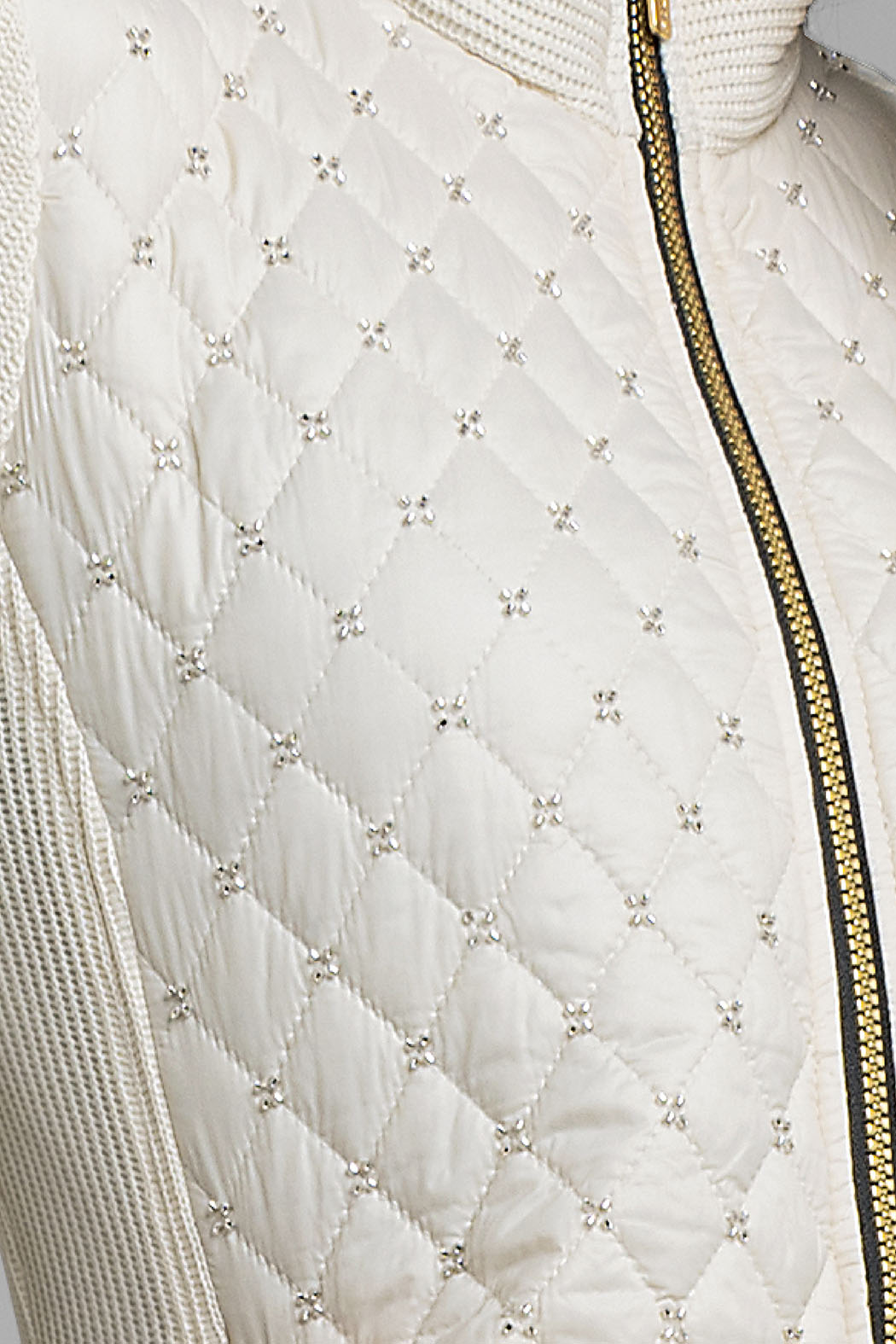 Chamarra Con Brillos Y Cierre