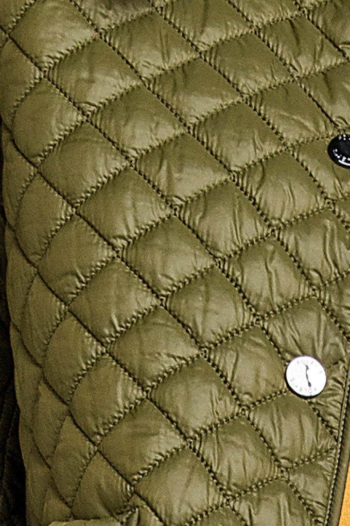 Chamarra Capitonada Con Bolsas