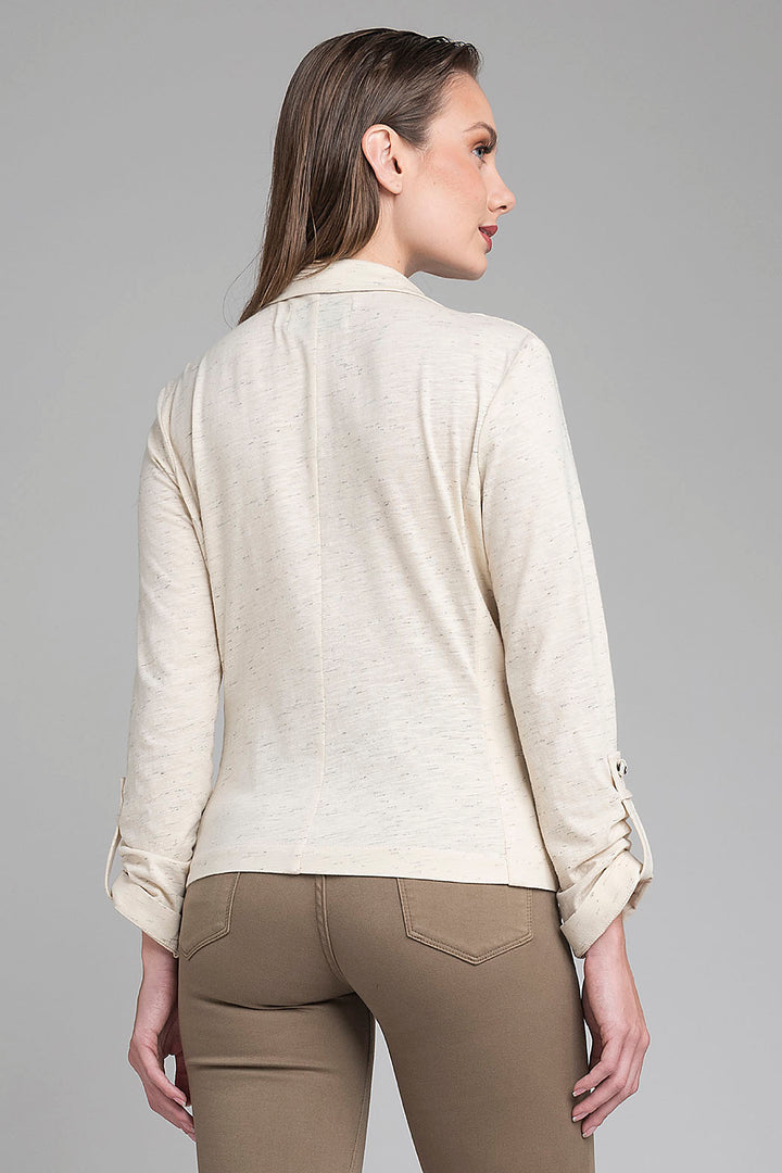 Saco Corto Con Solapa