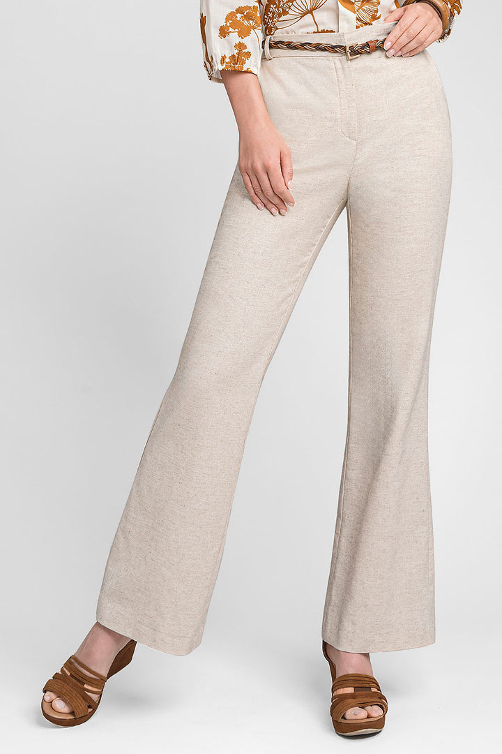 Pantalon Liso Corte Recto