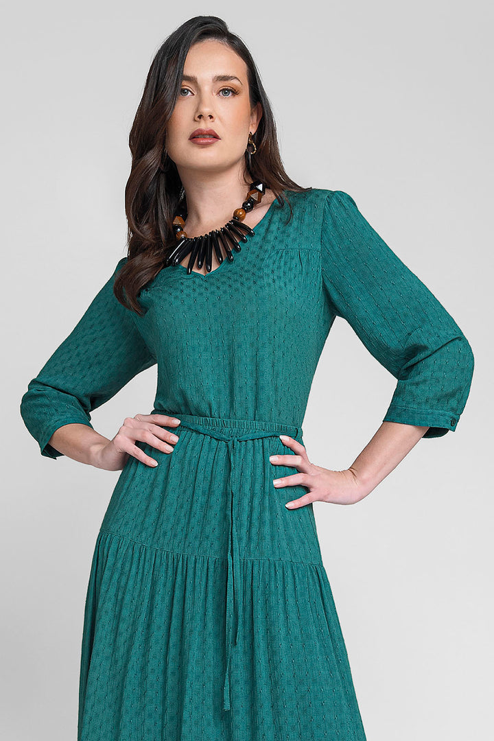 Blusa Lisa De Manga 3/4