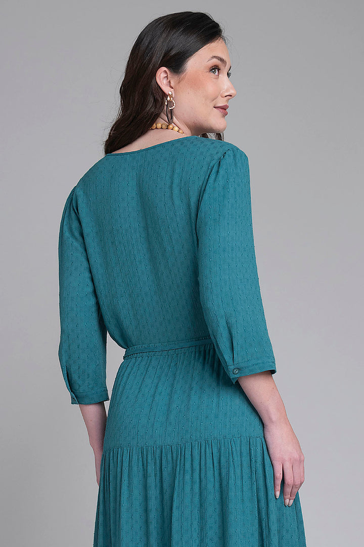 Blusa Lisa De Manga 3/4