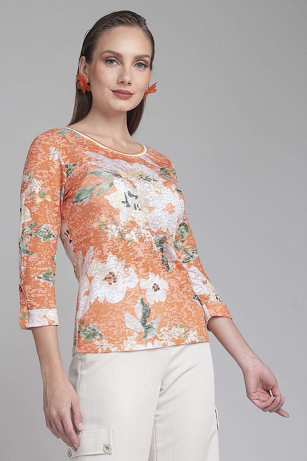 Blusa De Lycra Estampada