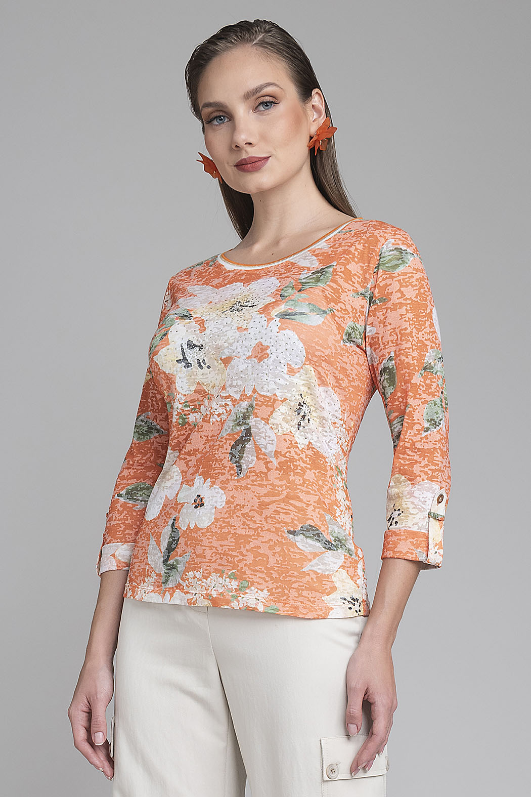 Blusa De Lycra Estampada