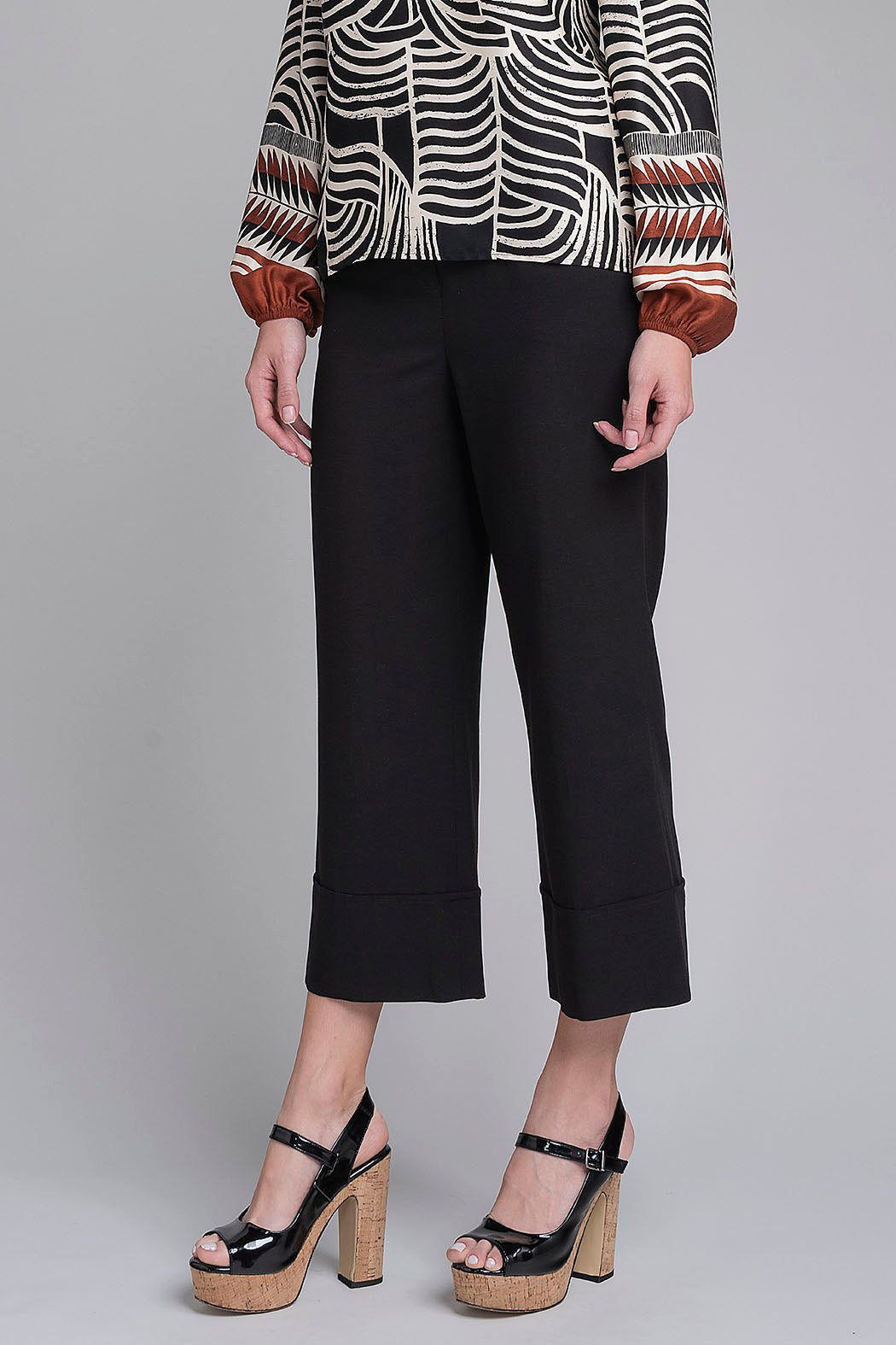 Pantalon Capri Liso