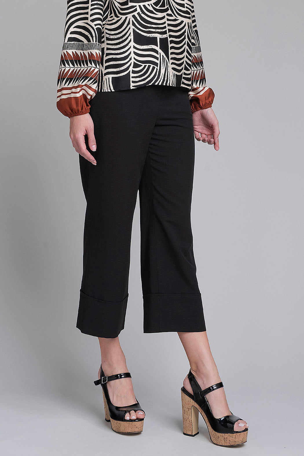 Pantalon Capri Liso