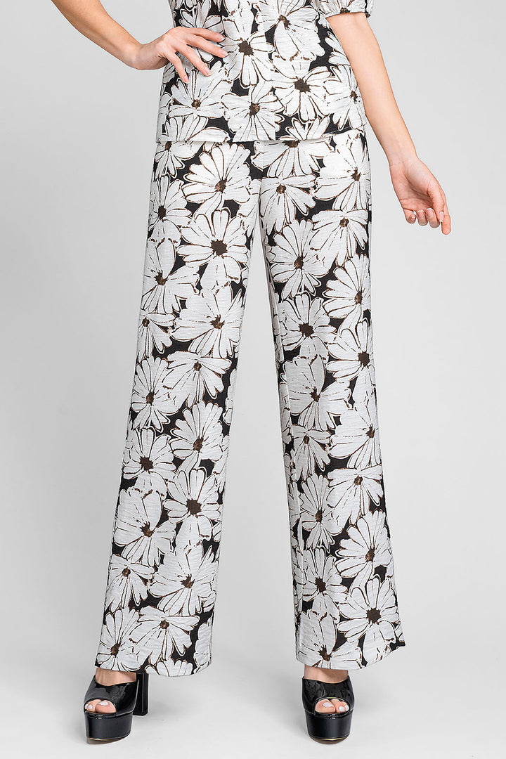 Pantalon Corte Recto Estampado