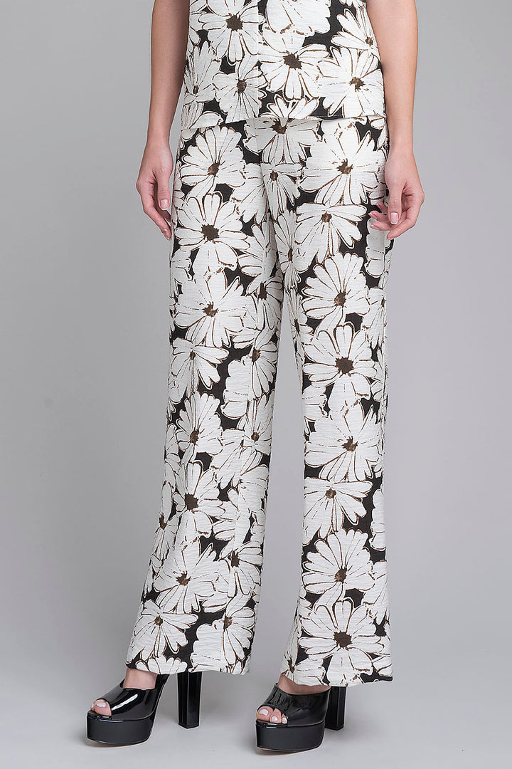 Pantalon Corte Recto Estampado