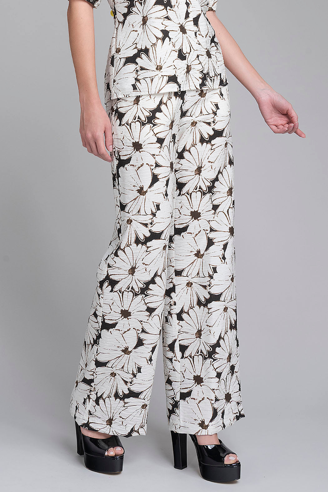 Pantalon Corte Recto Estampado