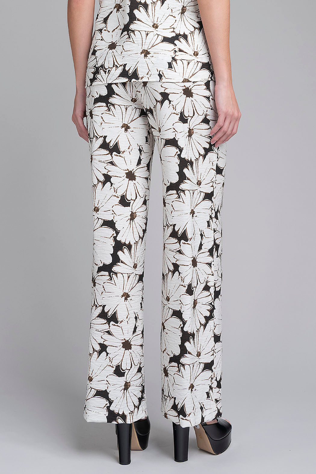 Pantalon Corte Recto Estampado