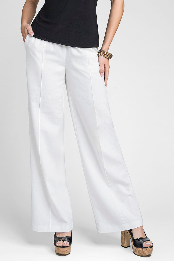 Pantalon Liso Con Bolsas
