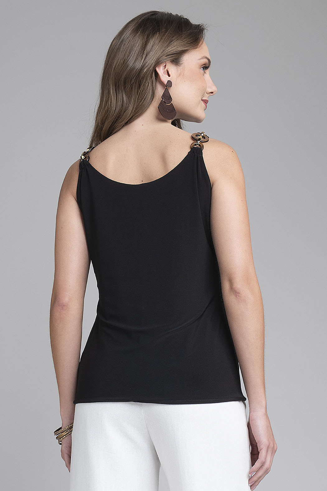 Blusa Lisa Sin Mangas