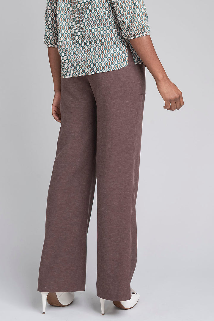 Pantalon Jaspeado Con Bolsas