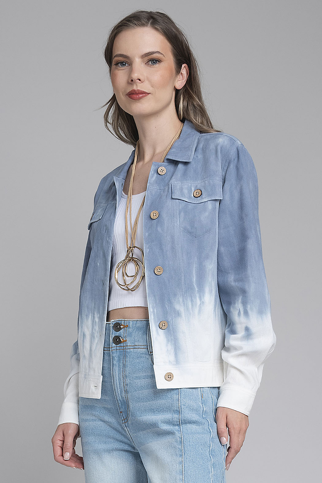 Chamarra Con Degradado