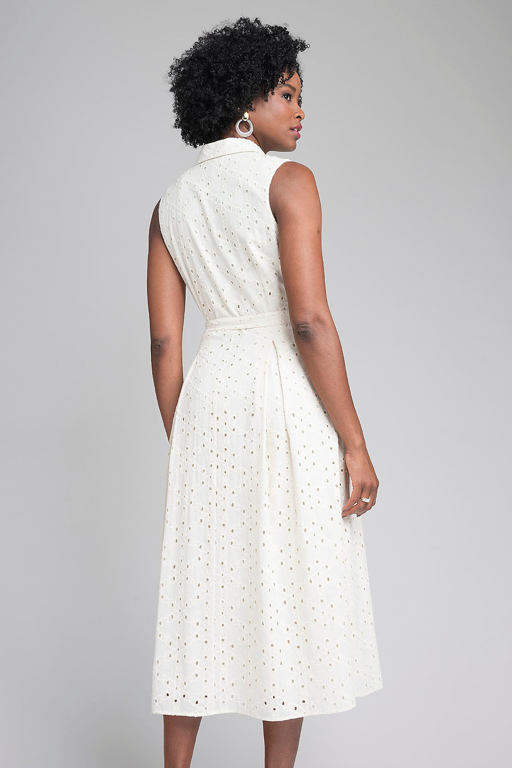 Vestido Largo De Tira Bordada