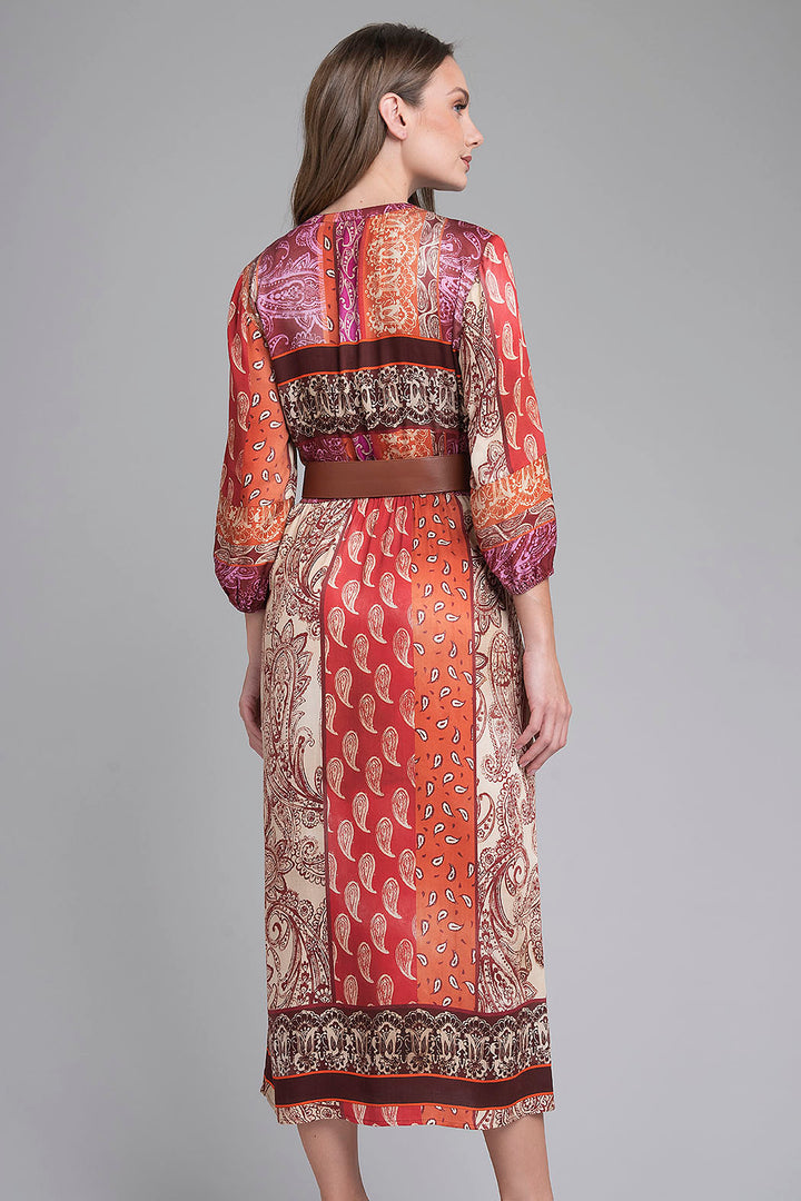 Vestido Largo Estampado