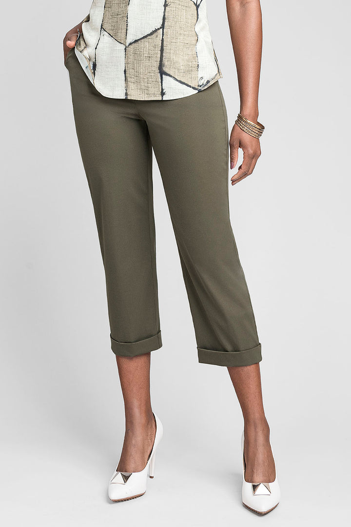 Pantalon Capri Liso
