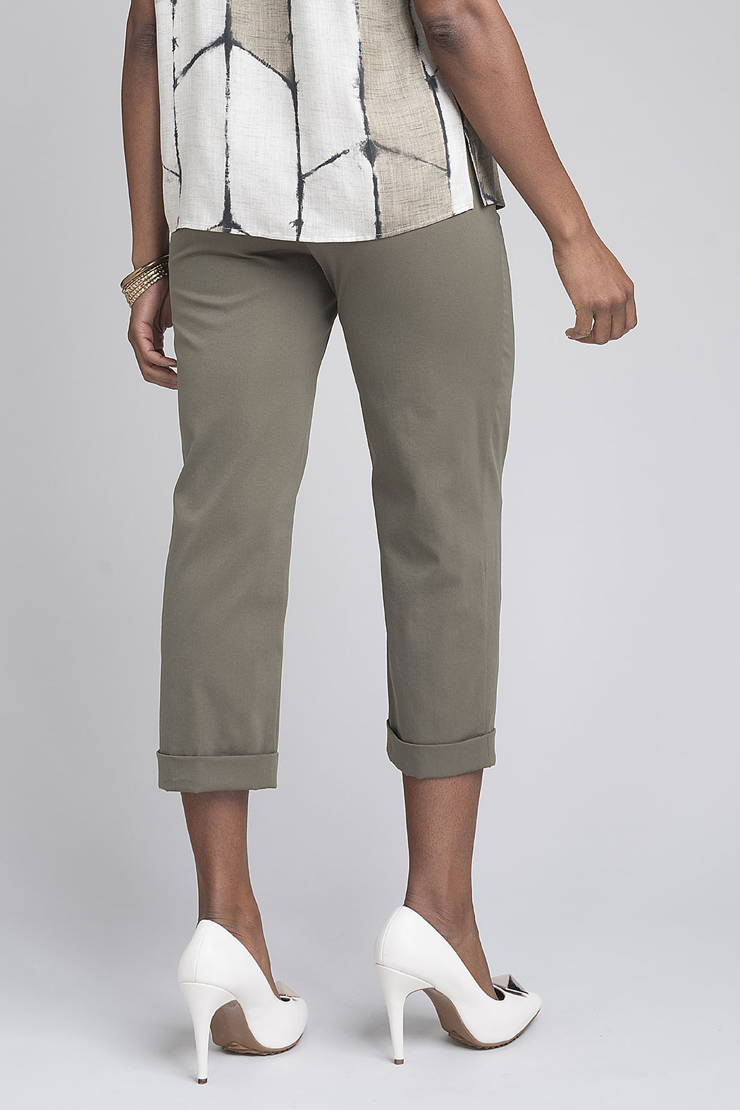 Pantalon Capri Liso