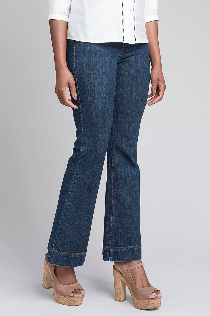 Pantalon De Mezclilla Liso