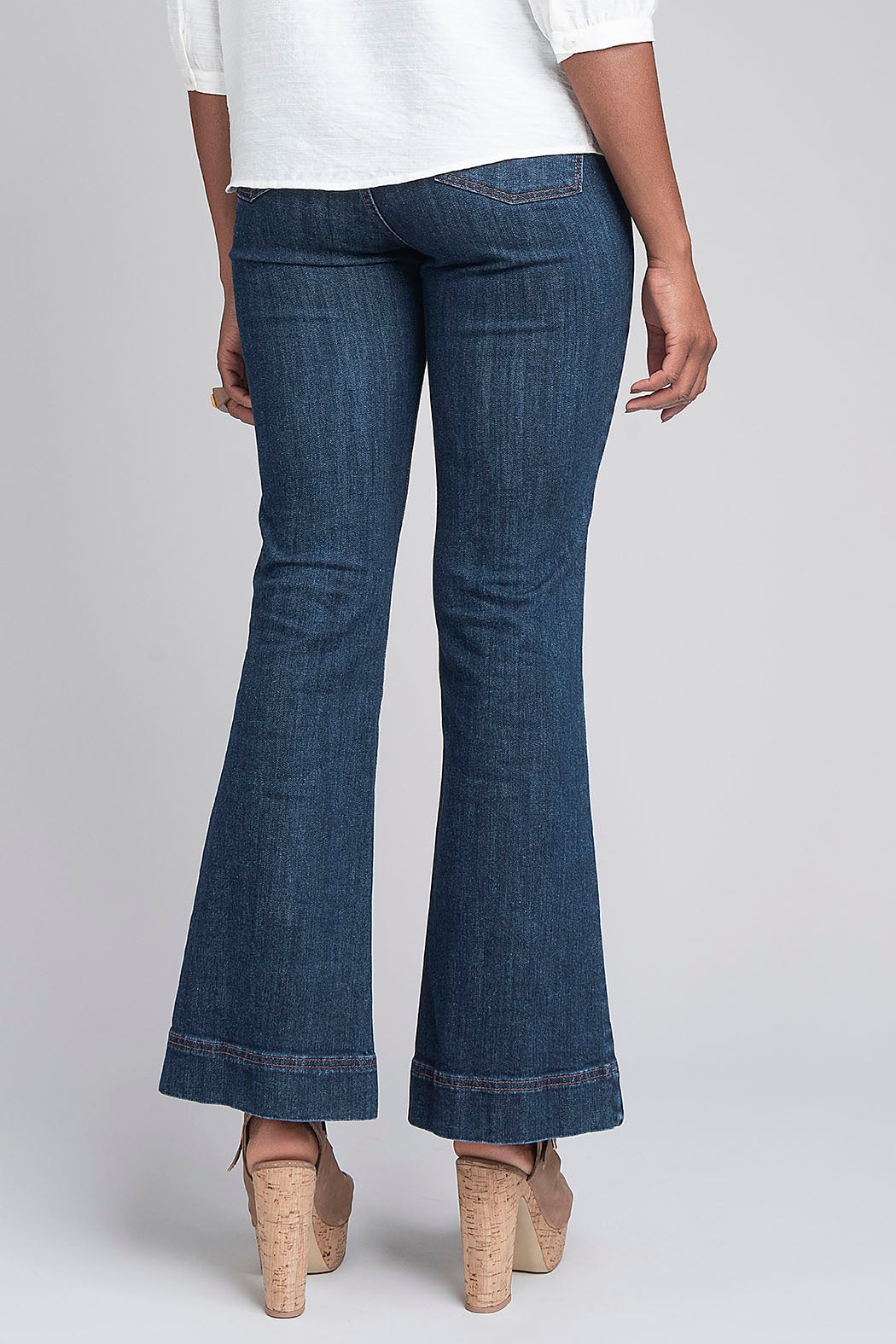 Pantalon De Mezclilla Liso